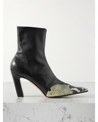 KHAITE - Nevada Ankle Boots Aus Leder - Lyst