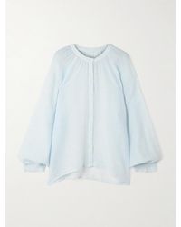 lemlem - Mita Bluse Aus Baumwollgaze - Lyst