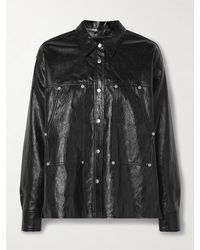 Isabel Marant - Abelia Hemd Aus Kunstleder - Lyst