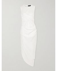 Proenza Schouler - Zafira Cotton-Jersey Midi Dress - Lyst