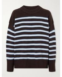La Ligne - Marin Striped Wool And Cashmere-Blend Sweater - Lyst