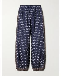Doen - Yarrow Printed Cotton Balloon Pants - Lyst