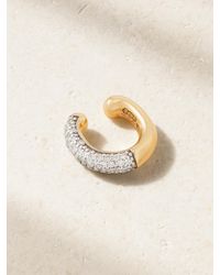 UNIFORM OBJECT - Shard 18-Karat Diamond Ear Cuff - Lyst