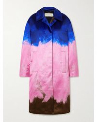 Dries Van Noten - Printed Cotton And Silk-Blend Sateen Coat - Lyst