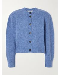 Rohe - Mélange Wool-Blend Cardigan - Lyst