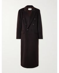 Victoria Beckham - Double-Breasted Wool And Cashmere-Blend Coat - Lyst
