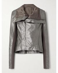 Rick Owens - Naska Bikerjacke Aus-Leder - Lyst