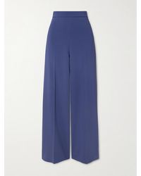 JOSEPH - Alane Hose Mit Weitem Bein Aus Cady Mit Bügelfalten - Lyst