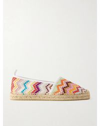 Missoni - Elle Striped Woven Espadrilles - Lyst