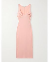 Magda Butrym - Midikleid Aus Stretch-Jersey Mit Applikationen - Lyst