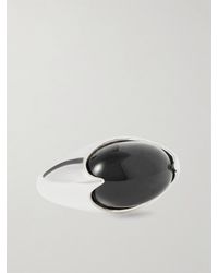 Loren Stewart - Orb Sterling And Agate Ring - Lyst