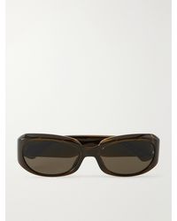 Saint Laurent - Sl 868 Squared-Frame Acetate Sunglasses - Lyst