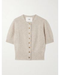 arch4 - Rome Cropped Organic Cashmere And Silk-Blend Cardigan - Lyst