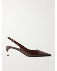 Gucci - Castello 60 Leather Pumps - Lyst