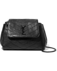 pisticci chainlink leather shoulder bag