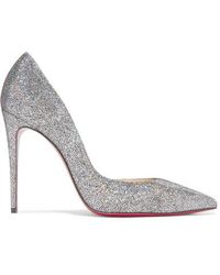 Christian Louboutin Iriza Open Side Pump - Metallic