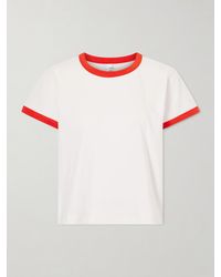 Leset - Margo Cotton-Jersey T-Shirt - Lyst