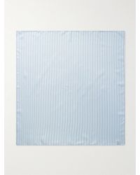TOTEME - Signature Striped Silk-Twill Scarf - Lyst