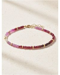 JIA JIA - Arizona 14-Karat Ruby Bracelet - Lyst