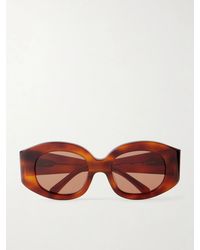 Matteau - Eclipse Round-Frame Acetate Sunglasses - Lyst