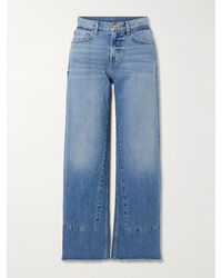 B Sides - Marcel Mid-Rise Straight-Leg Jeans - Lyst