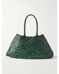 Dragon Diffusion - Santa Croce Big Woven Leather Tote - Lyst