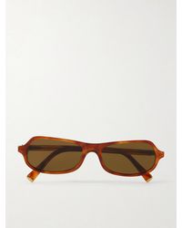 Miu Miu - Round-Frame Acetate Sunglasses - Lyst