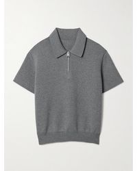 KHAITE - Gulliame Oberteil Aus Einer Wollmischung Mit Polokragen - Lyst