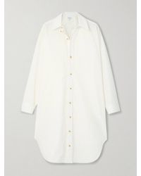 Bottega Veneta - Cotton-Blend Poplin Tunic - Lyst