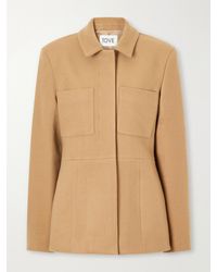 TOVE - Eton Paneled Wool And Cashmere-Blend Felt Jacket - Lyst