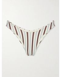 Haight - Leila Striped Bikini Briefs - Lyst