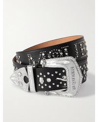 McQueen - Arrow Ledergürtel Mit Verzierungen - Lyst