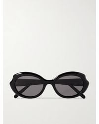 Loewe - Oval-Frame Acetate Sunglasses - Lyst