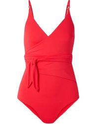 Stella McCartney Maillot De Bain Effet Portefeuille - Rouge