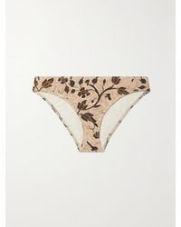 Ulla Johnson - Dani Printed Bikini Briefs - Lyst