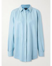Tom Ford - Leather Shirt - Lyst