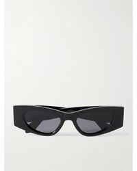 Alaïa - Sonnenbrille Mit Cat-Eye-Rahmen Aus Azetat - Lyst