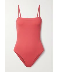 Damen Bekleidung Bademode und Strandmode Monokinis und Badeanzüge Eres Les Essentiels Asia Badeanzug in Rot 