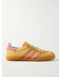 adidas Originals - Gazelle Indoor Sneakers Aus Nylon Mit Leder- Und Velourslederbesätzen - Lyst