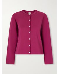 Flore Flore - Poppy Organic Cotton-Jersey Cardigan - Lyst