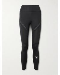 adidas By Stella McCartney - Truepurpose Perforated Printed Recycled Stretch-Jersey Leggings - Lyst