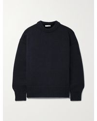 The Row - Ophelia Pullover Aus Einer Woll-Kaschmirmischung - Lyst