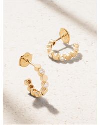 Messika - D-Vibes Mini 18-Karat Diamond Hoop Earrings - Lyst