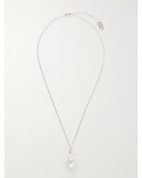 Vivienne Westwood - Aleksa Orb-Detailed Pearl-Effect-Tone Necklace - Lyst