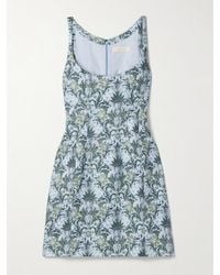 Faithfull the Brand - Sanne Minikleid Aus Leinen Mit Blumenprint - Lyst