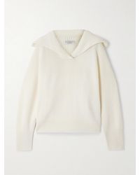 Brunello Cucinelli - Ribbed Wool, Cashmere And Silk-Blend Sweater - Lyst