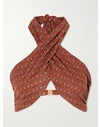 Johanna Ortiz - Spice Printed Recycled Bikini Top - Lyst