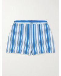 High Sport - Savannah Striped Cotton-Blend Shorts - Lyst