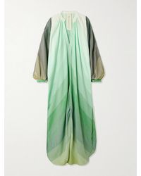Marrakshi Life Exclusive Riviera Striped Cotton Maxi Dress in Blue | Lyst