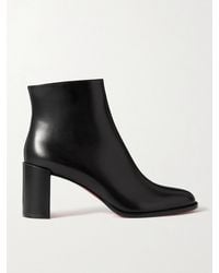 Christian Louboutin - Adoxa 70 Leather Heeled Boots - Lyst
